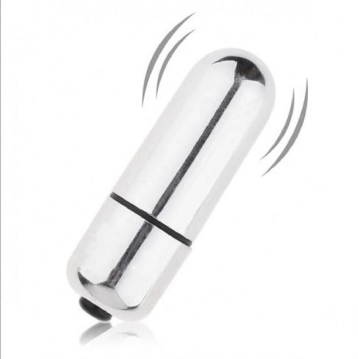 Wibrator bullet mini X-Basic 10 trybów srebrny Lovetoy - zdjęcie główne