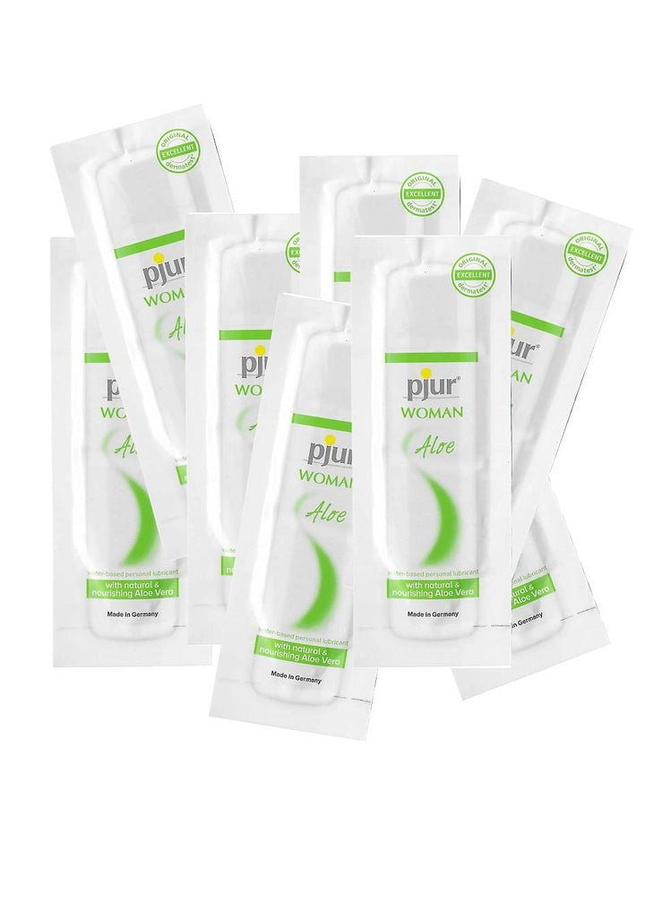 Lubrykant na bazie wody Pjur Woman Aloe 50 szt. - zdjęcie główne