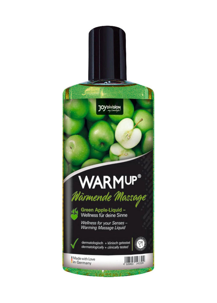 Olejek rozgrzewający JoyDivision WARMup Green Apple 150 ml - zdjęcie główne