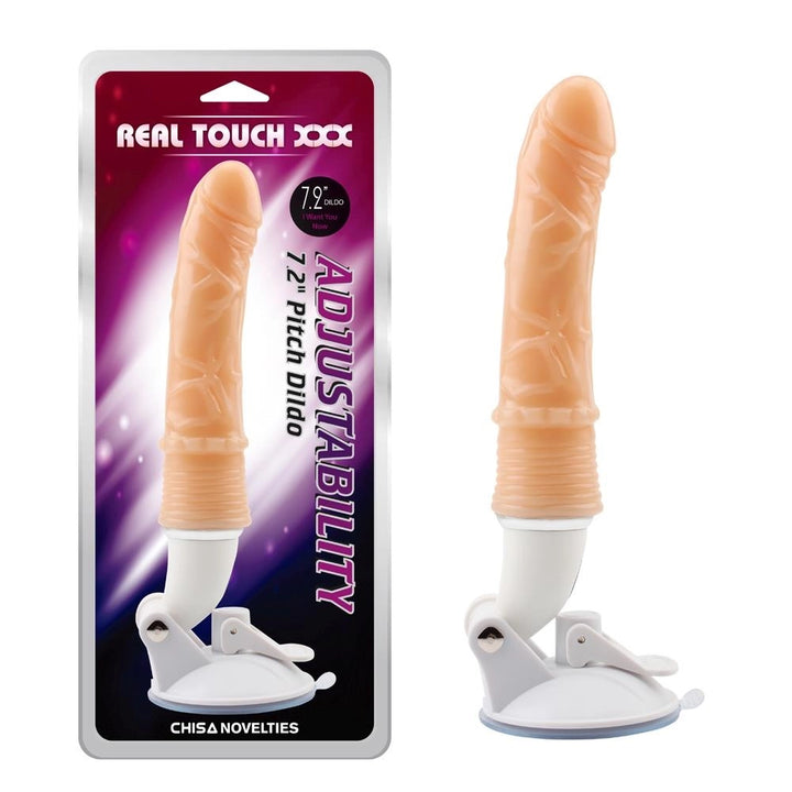 Wibrator realistyczny z regulowaną podstawą Real Touch XXX 25 cm - zdjęcie główne