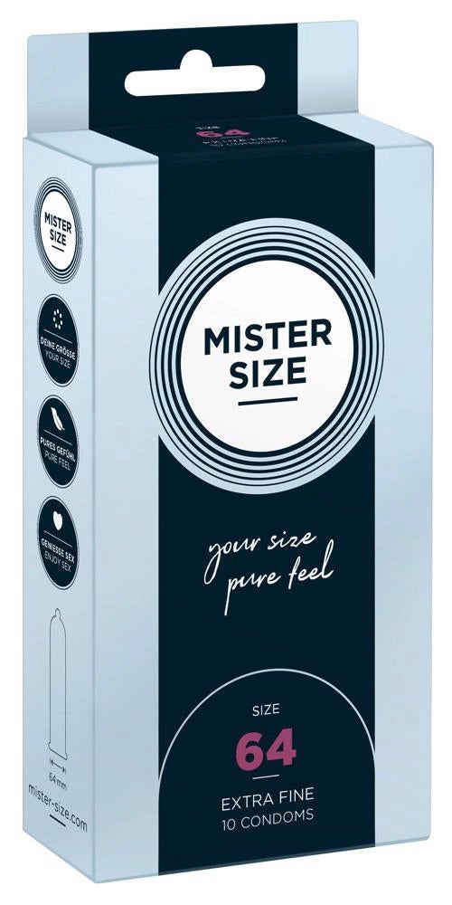 Prezerwatywy Mister Size 64 mm 10 szt. - zdjęcie główne