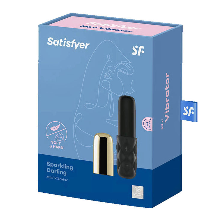 Stymulator łechtaczki Satisfyer Sparkling Darling 11,5 cm złoty - zdjęcie główne