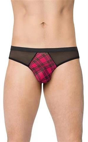 Stringi męskie SoftLine Collection różowe XL - zdjęcie główne