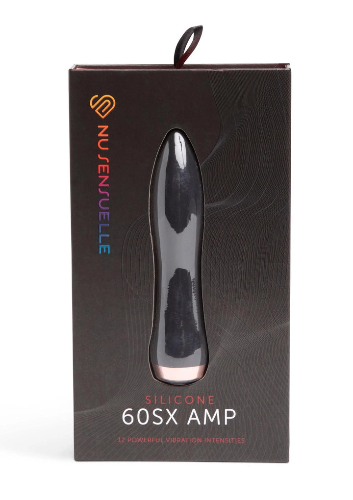Wibrator bullet Nu Sensuelle 60SX AMP 12 poziomów 12,5 cm czarny - zdjęcie główne
