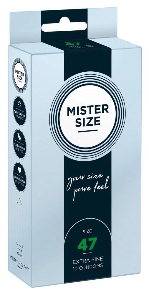 Prezerwatywy Mister Size 47 mm 10 szt. - zdjęcie główne