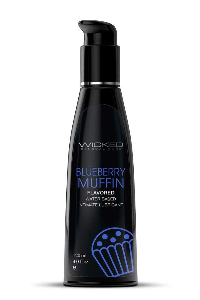 Lubrykant na bazie wody Wicked Aqua Blueberry Muffin 120 ml - zdjęcie główne