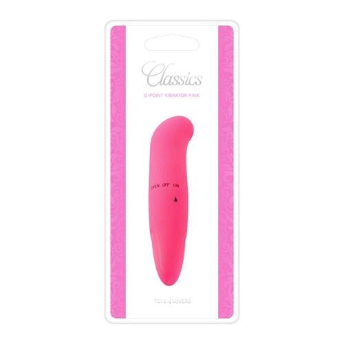 Wibrator punktu G Classics Toyz4lovers 11,5 cm różowy - zdjęcie główne