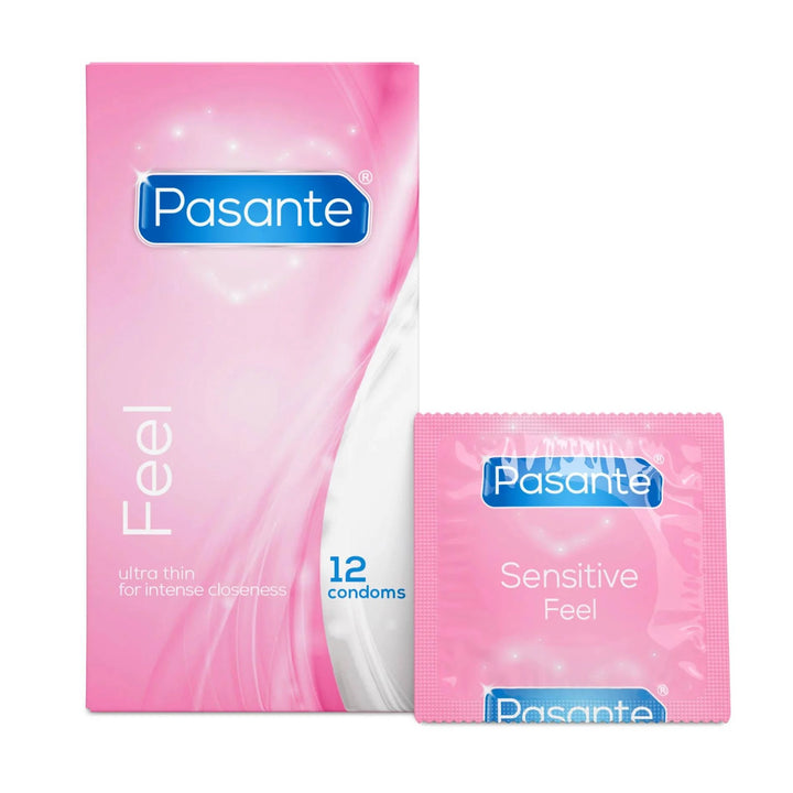 Prezerwatywy ultra cienkie Pasante Sensitive Feel 12 szt. - zdjęcie główne