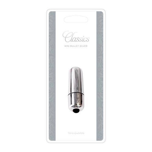 Wibrator bullet Toyz4lovers 5,5 cm srebrny - zdjęcie główne
