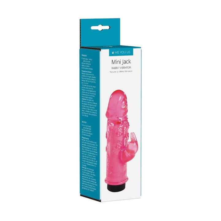 Wibrator króliczek Mini Jack Rabbit Me You Us 8 cm różowy - zdjęcie główne