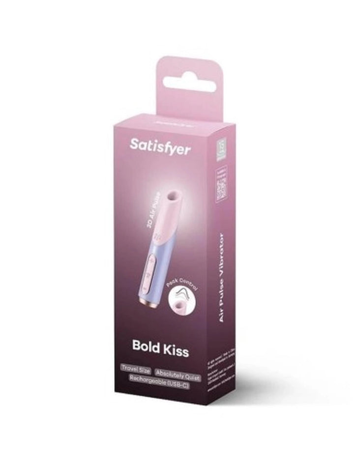 Stymulator łechtaczki Satisfyer Bold Kiss 33 programy USB-C - zdjęcie główne