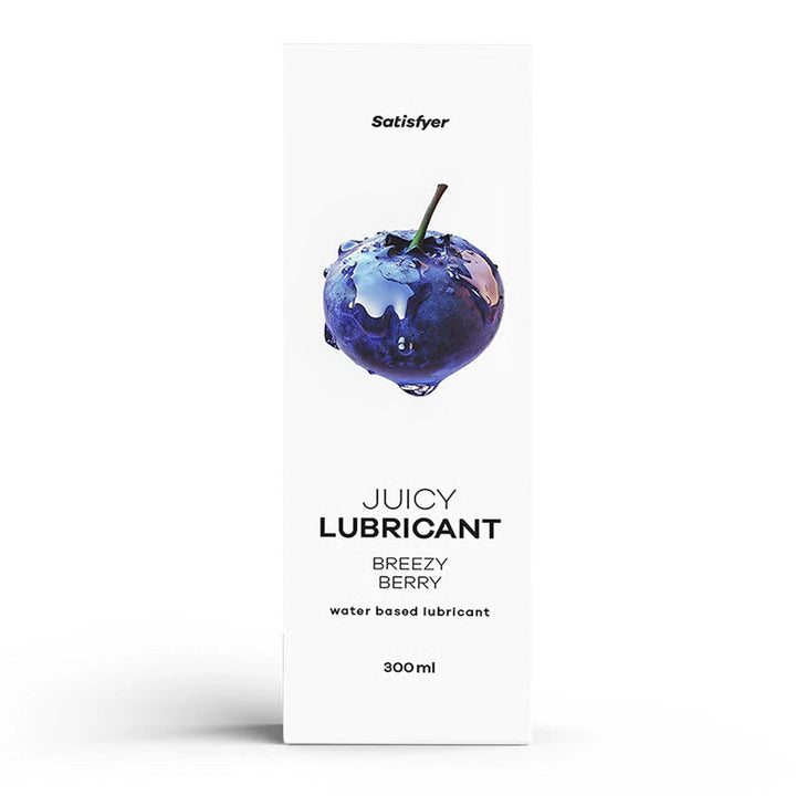 Lubrykant na bazie wody Satisfyer Breezy Berry borówka 300 ml - zdjęcie główne
