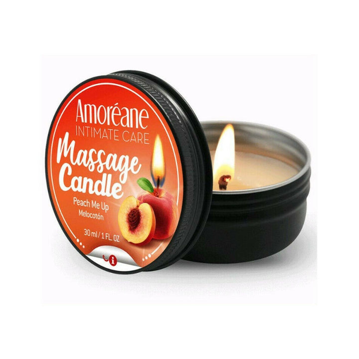 Świeca do masażu Peach Me Up Amoreane 30 ml - zdjęcie główne
