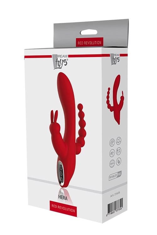 Wibrator króliczek Red Revolution Hera Dream Toys 21 cm - zdjęcie główne