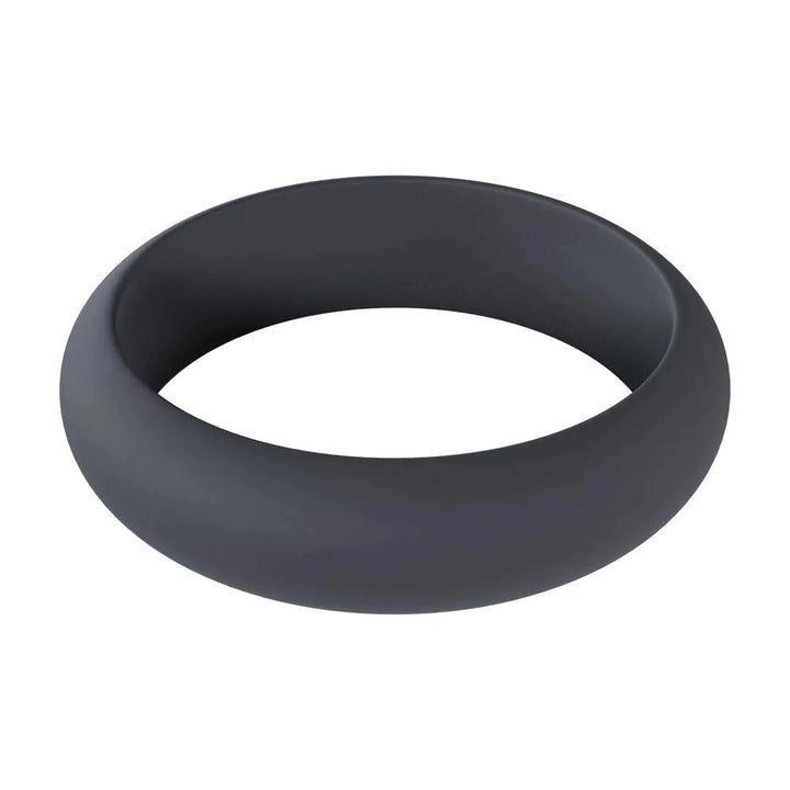 Wide O Silicone Cockring - S - 30mm - Black - zdjęcie główne