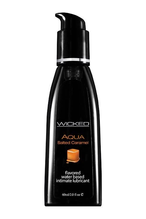 Lubrykant smakowy Wicked Aqua słony karmel 60 ml - zdjęcie główne