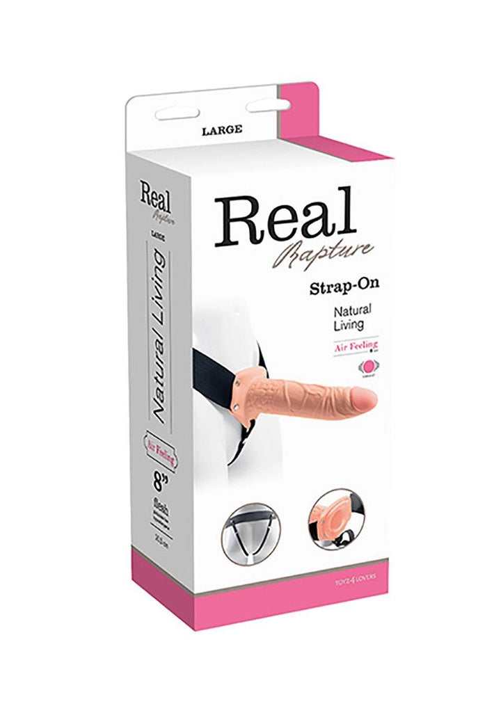 Proteza penisa wibracyjna Real Rapture Strap On Cavo 20,5 cm - zdjęcie główne