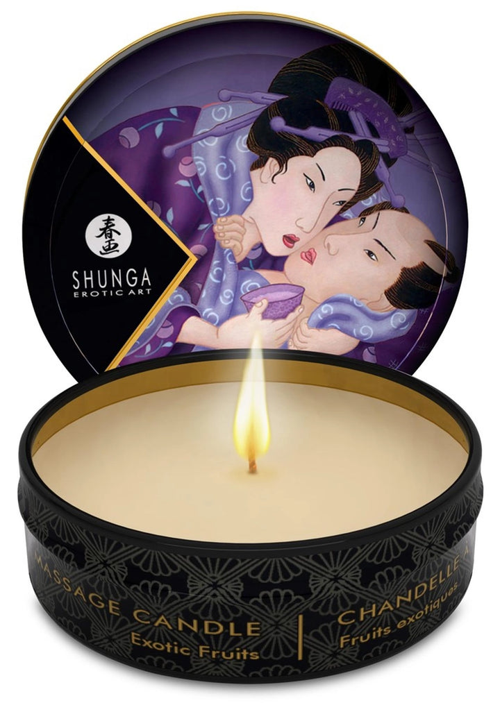 Świeca do masażu Shunga Exotic Fruits 30 ml - zdjęcie główne