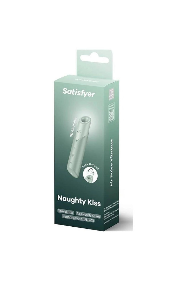 Stymulator łechtaczki Naughty Kiss Satisfyer 33 programów USB-C - zdjęcie główne