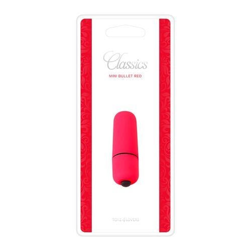 Wibrator bullet Toyz4lovers czerwony 5,5 cm - zdjęcie główne