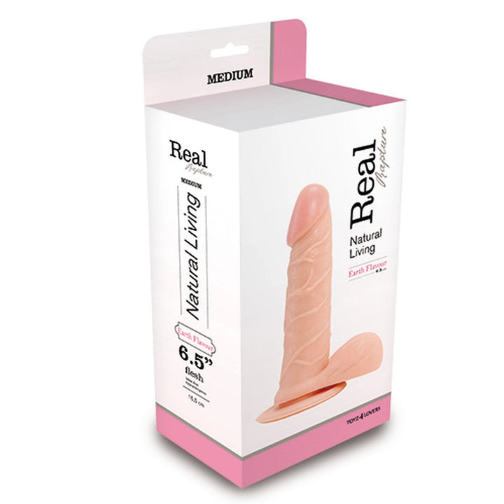 Dildo-FALLO REALISTICO REAL RAPTURE FLESH 6.5" - zdjęcie główne
