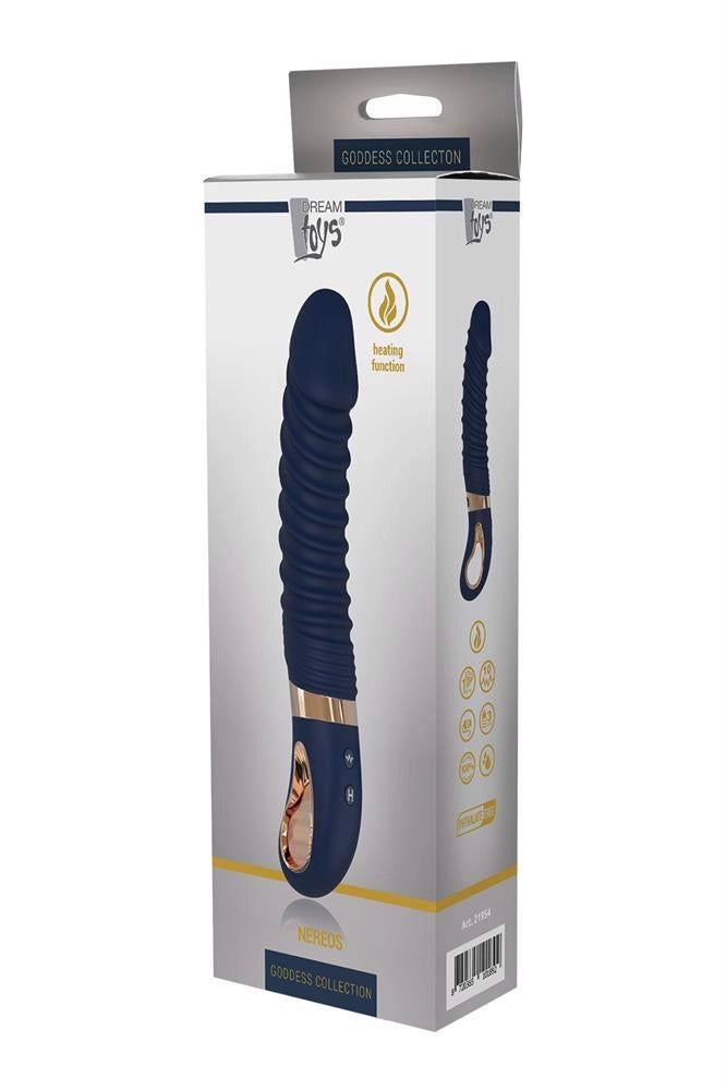Wibrator punktu G Nereos Goddess Collection 23 cm ciemnoniebieski - zdjęcie główne