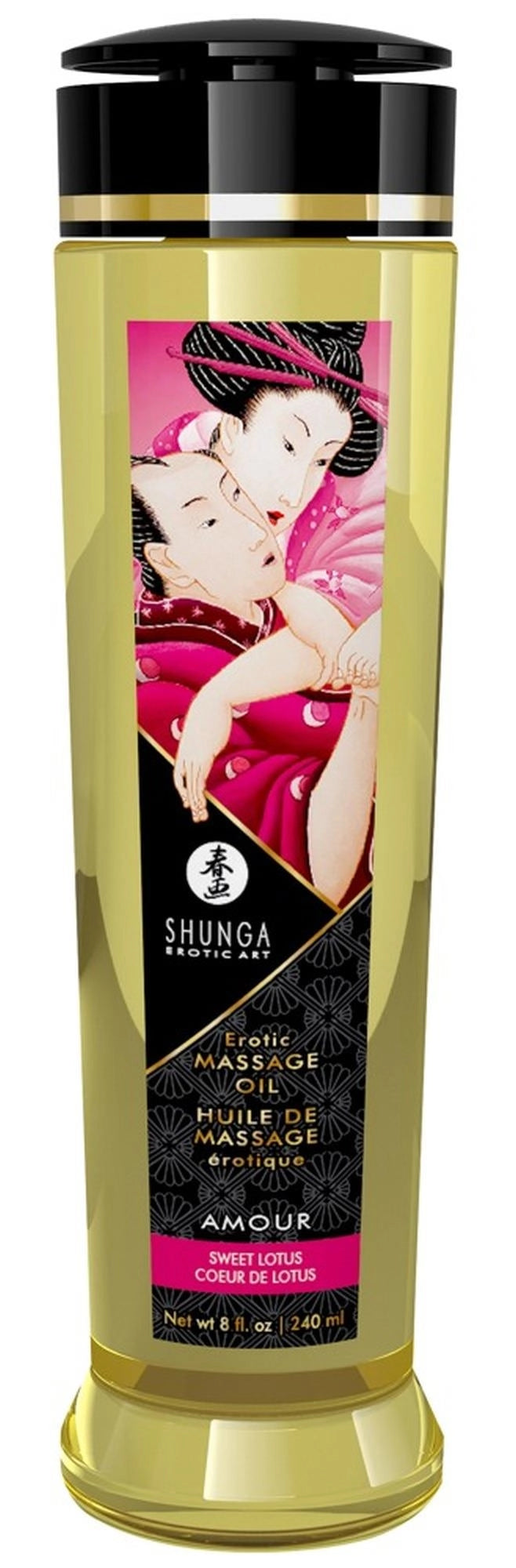 Olejek do masażu Amour Sweet Lotus Shunga 240 ml - zdjęcie główne