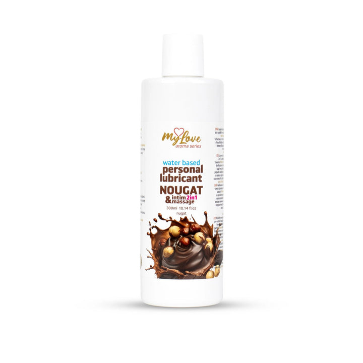 Żel intymny 2w1 MyLove Aroma Series Nugat 300 ml - zdjęcie główne