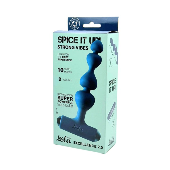 Łańcuszek analny wibrujący Spice it Up Excellence 2.0 10 trybów USB - zdjęcie główne