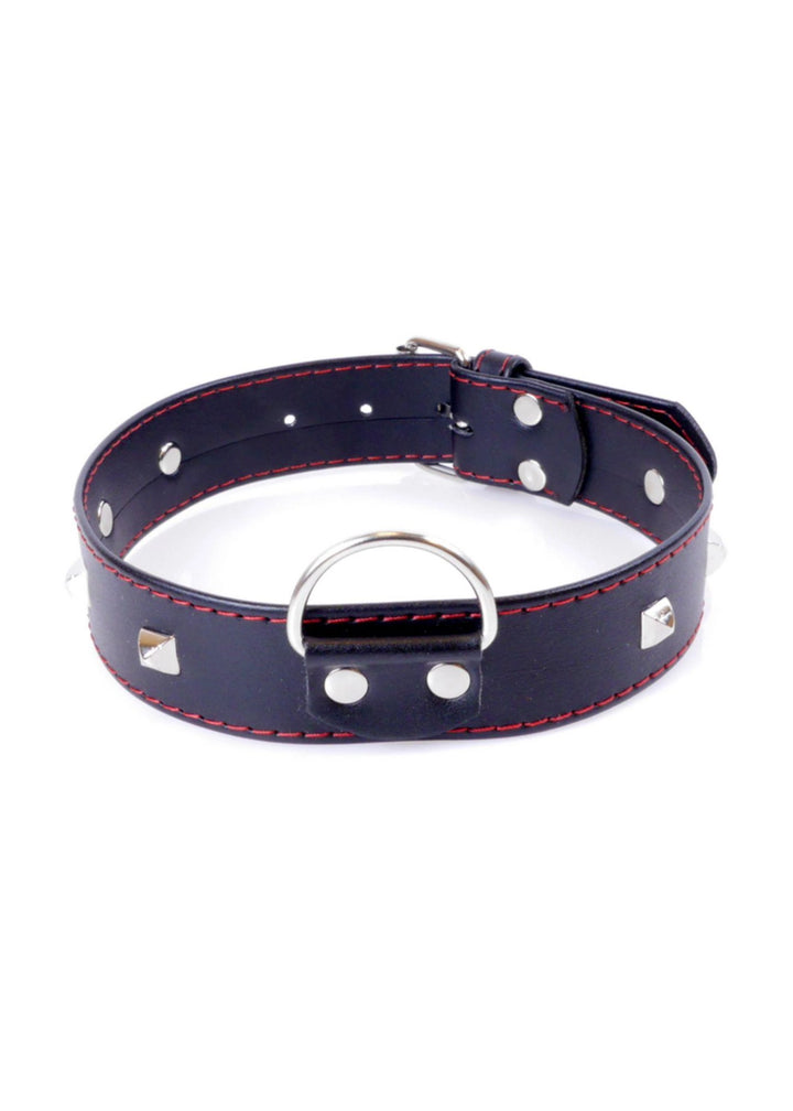 Obroża BDSM z ćwiekami Fetish B - Series 3 cm - zdjęcie główne