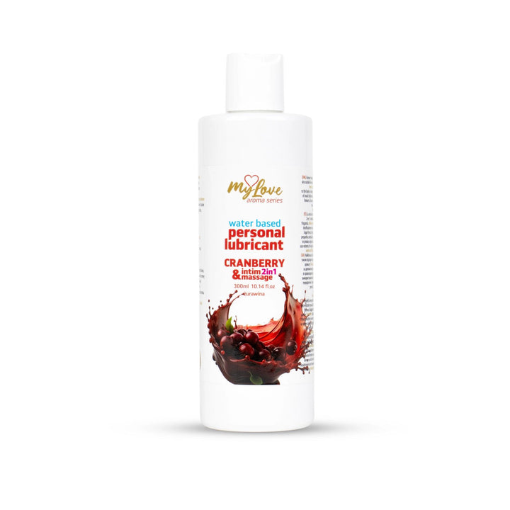 Lubrykant 2w1 MyLove Aroma Series Żurawina 300 ml - zdjęcie główne