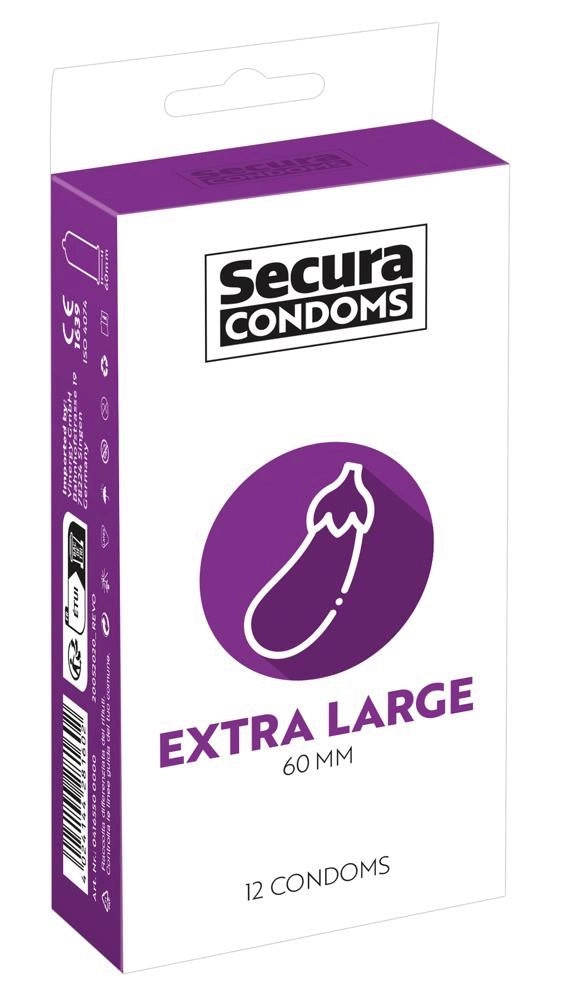 Prezerwatywy XXL Secura 12 szt. - zdjęcie główne