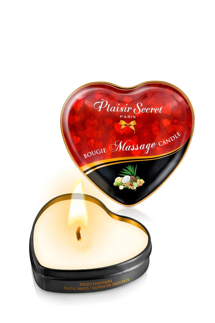 Świeca do masażu Secret Pleasure egzotyczne owoce 35 ml - zdjęcie główne