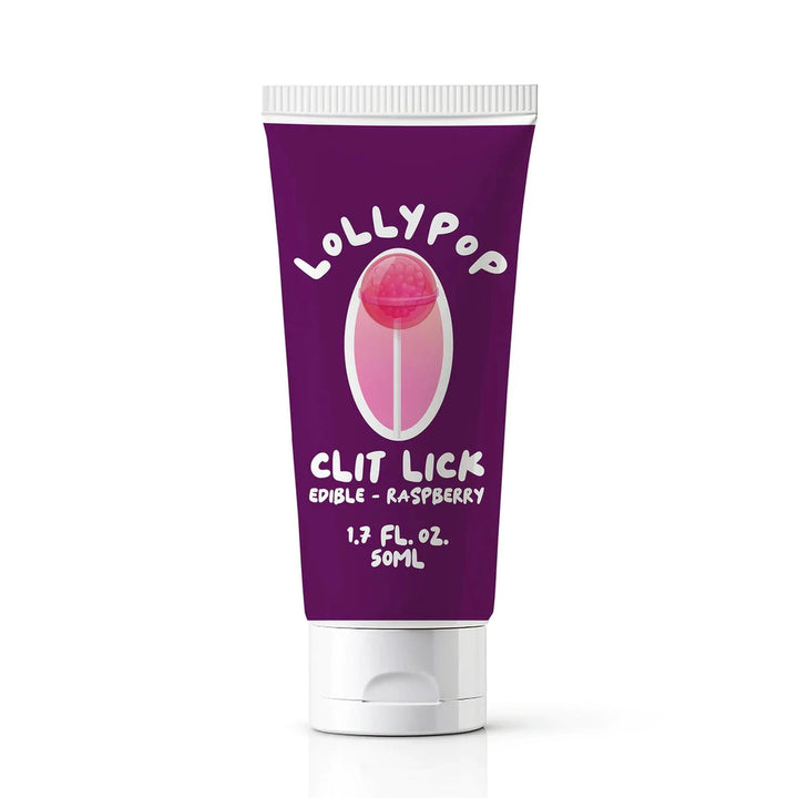 Żel intymny smakowy Clit Lick Lollypop malinowy 50 ml - zdjęcie główne