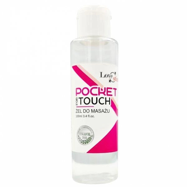 Żel do masażu erotycznego Pocket Touch LoveStim 100 ml - zdjęcie główne