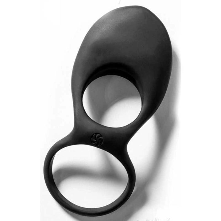 Pierścień wibracyjny podwójny Daydream Lola Games 12 cm czarny - zdjęcie główne