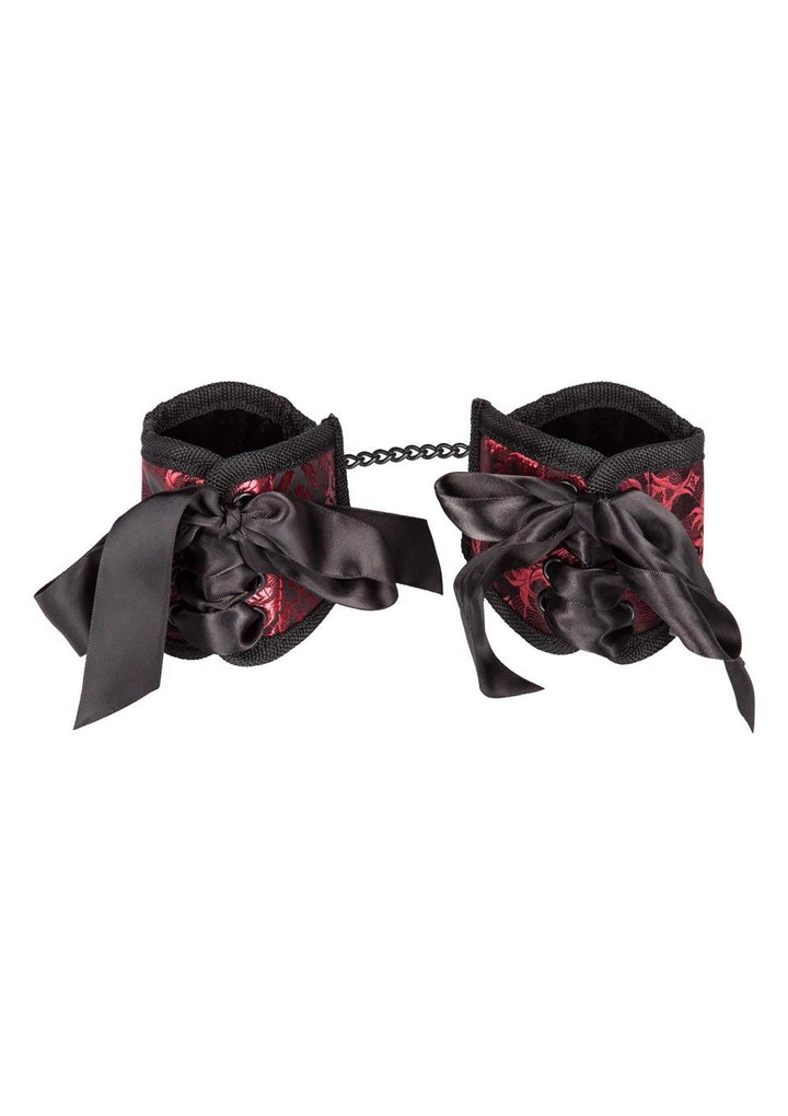 Kajdanki Scandal Corset Cuffs Calexotics czarny - zdjęcie główne