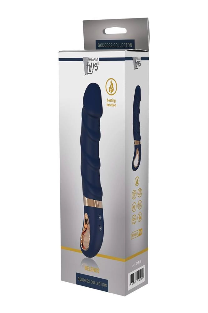 Wibrator punktu G Belenos Goddess 23 cm ciemnoniebieski - zdjęcie główne