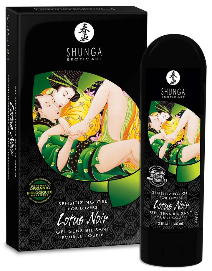 Żel stymulujący Lotus Noir Shunga 60 ml - zdjęcie główne