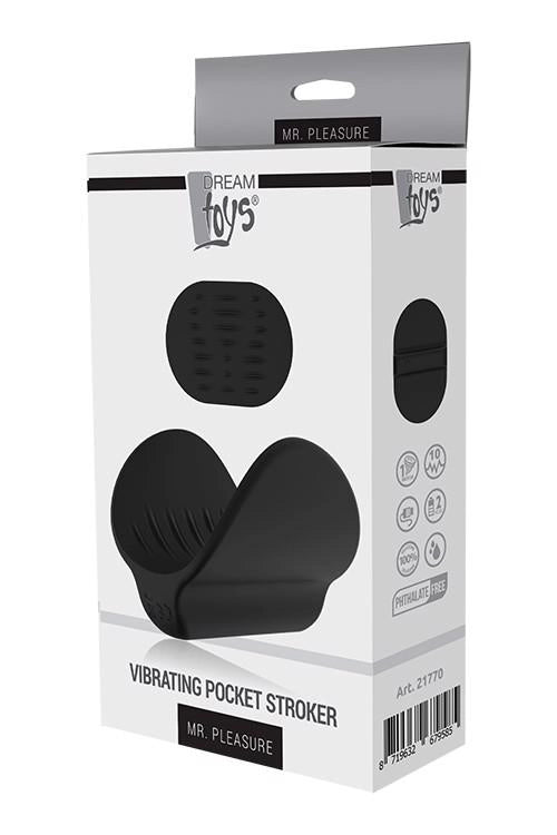 Masturbator kieszonkowy wibrujący Mr. Pleasure Dream Toys 7 trybów USB - zdjęcie główne