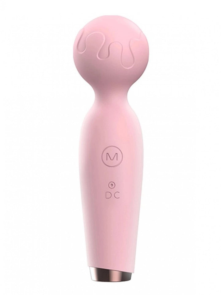 Masażer typu wand Argus 10 trybów USB różowy 15 cm - zdjęcie główne