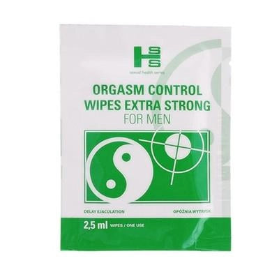 Chusteczki opóźniające Orgasm Control 6 szt. Sexual Health Series - zdjęcie główne