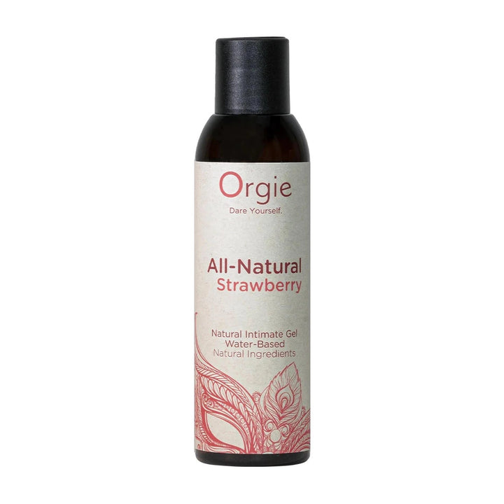 Żel intymny All-Natural Strawberry Orgie 150 ml - zdjęcie główne