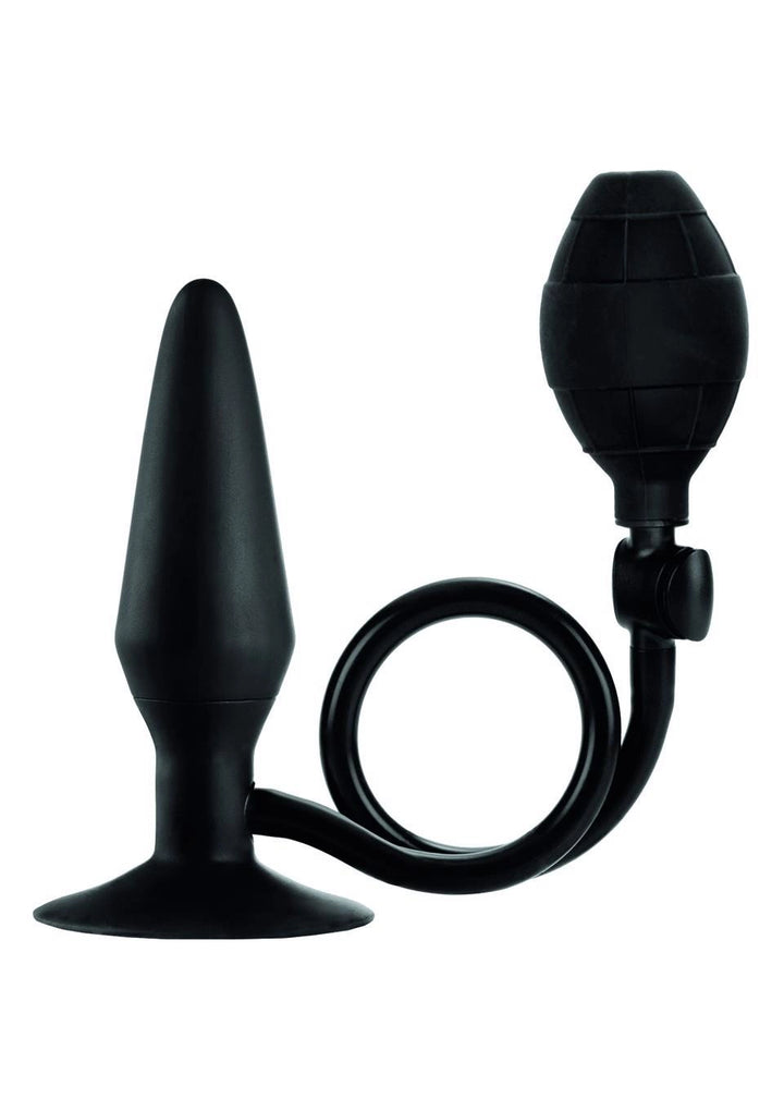 Plug analny pompowany Calexotics Booty Call Booty Pumper średni czarny - zdjęcie główne
