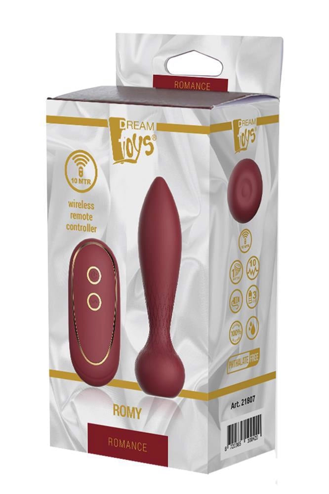 Wibrujący plug analny Romance Romy z pilotem - zdjęcie główne