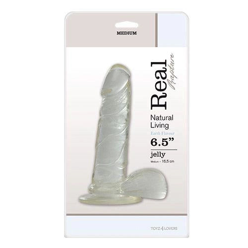 Dildo żelowe Real Rapture Clear - zdjęcie główne