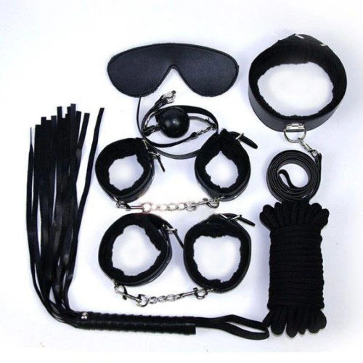 Zestaw bondage Toyz4lovers czarny - zdjęcie główne