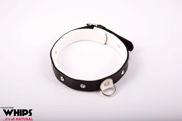 Obroża damska Whips Collection biała - zdjęcie główne