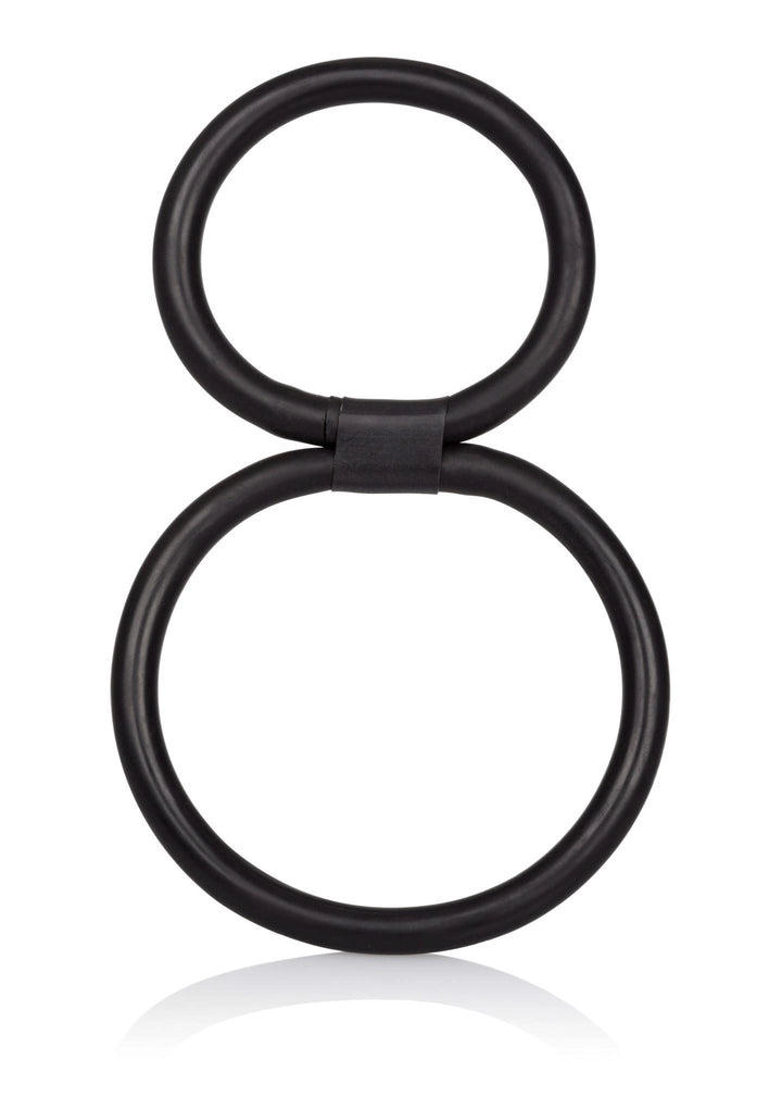 Pierścień erekcyjny Quick Release Double Helix Calexotics czarny - zdjęcie główne