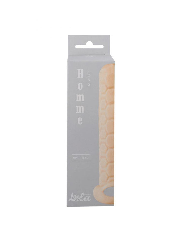 Nakładka na penisa Homme Long Flesh Lola Games 15,5 cm - zdjęcie główne